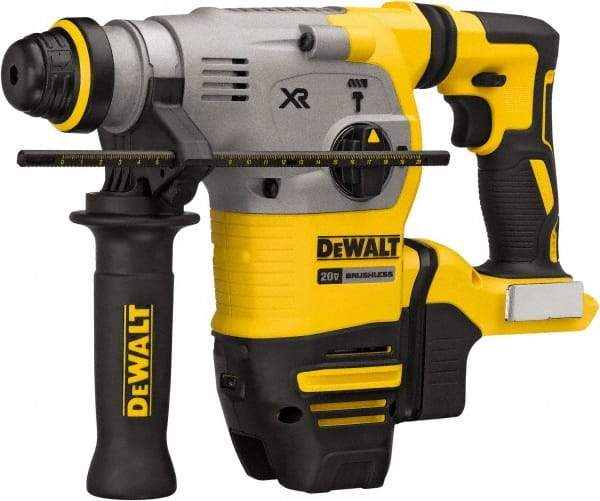 DeWALT - 20 Volt 1-1/8" SDS Plus Chuck Cordless Rotary Hammer - 0 to 4,480 BPM, 0 to 1,500 RPM, Reversible - Caliber Tooling