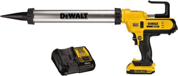 DeWALT - 29 oz Full Barrel Battery Caulk/Adhesive Applicator - Use with 10 to 20 oz Sausage Packs - Caliber Tooling