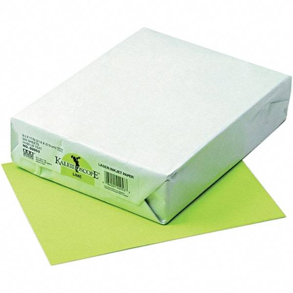 Pacon - 8-1/2" x 11" Lime Colored Copy Paper - Use with Laser Printers, Copiers, Inkjet Printers - Caliber Tooling