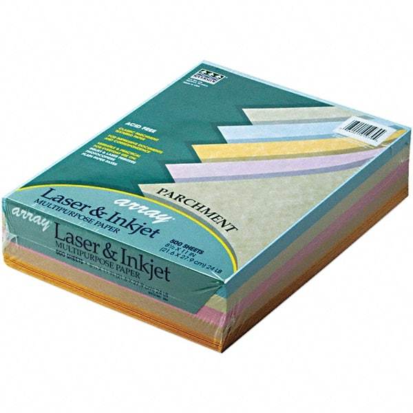 Pacon - 8-1/2" x 11" Assorted Colors Colored Copy Paper - Use with Laser Printers, Copiers, Inkjet Printers - Caliber Tooling