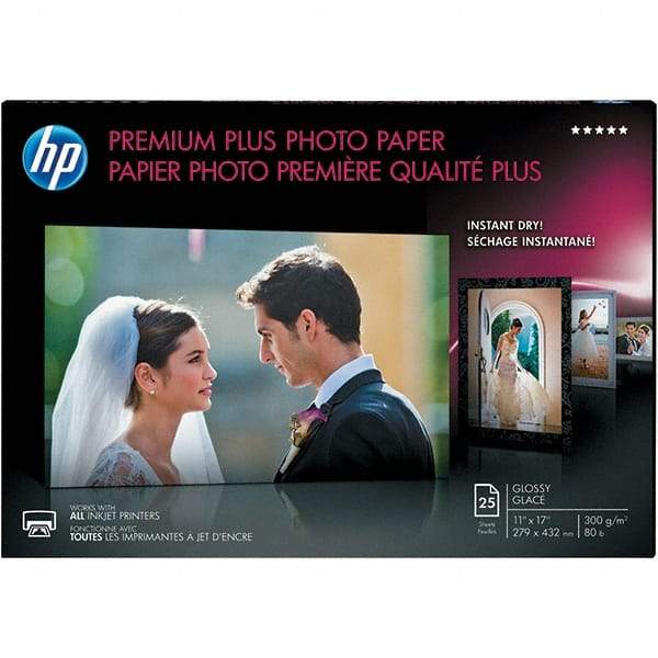 Hewlett-Packard - 11" x 17" White Photo Paper - Use with Inkjet Printers - Caliber Tooling