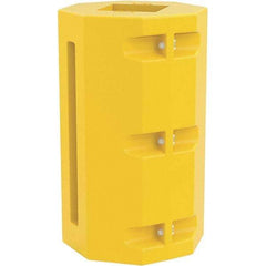 Vestil - 24" Wide x 24" Deep x 42" High, Steel Column Protector - Fits 10" Columns, Yellow - Caliber Tooling