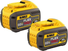 DeWALT - 60 Volt Lithium-Ion Power Tool Battery - 9 Ahr Capacity, 2 hr Charge Time, Series 20/60 FLEXVOLT - Caliber Tooling