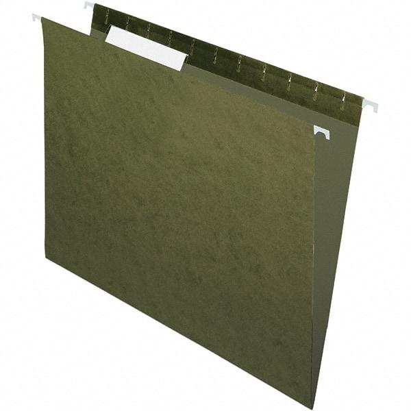 Pendaflex - 9-1/4 x 11-7/8", Letter Size, Standard Green, Hanging File Folder - 11 Point Stock, 1/3 Tab Cut Location - Caliber Tooling