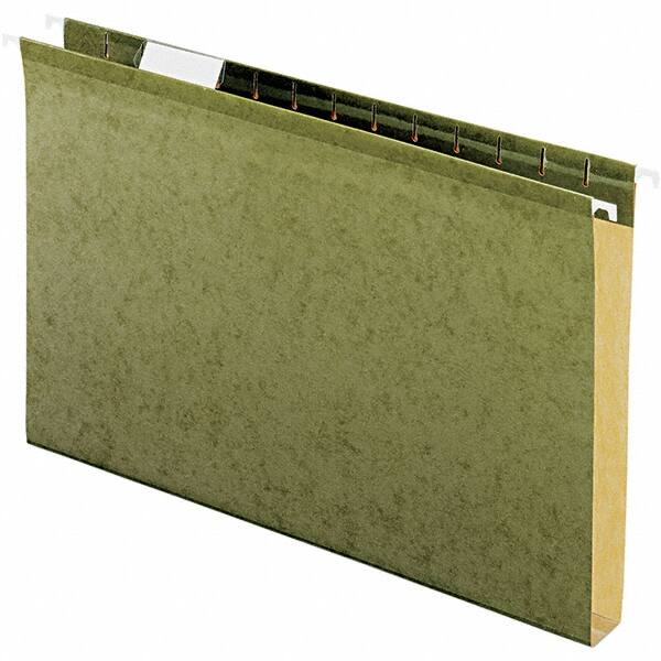 Pendaflex - 9-1/2 x 14-1/2", Legal, Standard Green, Hanging File Folder - 11 Point Stock, 1/5 Tab Cut Location - Caliber Tooling