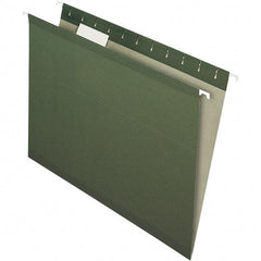 Pendaflex - 9-1/2 x 16", Letter Size, Standard Green, Hanging File Folder - 11 Point Stock, 1/5 Tab Cut Location - Caliber Tooling