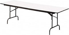 ICEBERG - 30" Long x 96" Wide x 29" High, Folding Table - Gray - Caliber Tooling