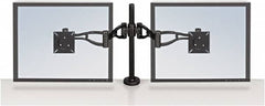 FELLOWES - Black Desk Mount Monitor Arm - Use with Monitor - Caliber Tooling