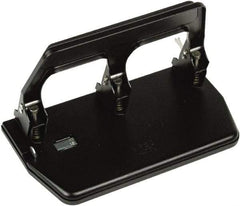 Master - Paper Punches Type: 40 Sheet Three-Hole Punch Color: Black - Caliber Tooling