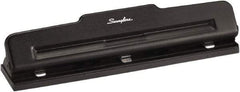 Swingline - Paper Punches Type: 10 Sheet Three-Hole Punch Color: Black - Caliber Tooling