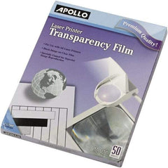 Apollo - Transparency Films & Sleeves Audio Visual Conference Accessory Type: Transparency Sleeves For Use With: Laser Copiers; Laser Printers - Caliber Tooling