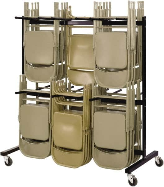 Safco - 84 Chairs Capacity Two-Tier Chair Cart - Use for Folding Chairs - Caliber Tooling