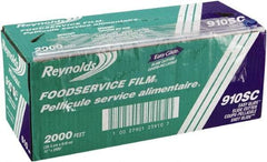 Reynolds - PVC Food Wrap Film Roll in Easy Glide Cutter Box, 12" x 2,000', Clear - Use with Food Protection - Caliber Tooling