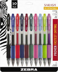 Zebra - Conical Roller Ball Pen - Assorted Colors - Caliber Tooling