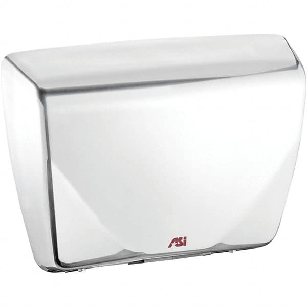 ASI-American Specialties, Inc. - 2200 Watt White Finish Electric Hand Dryer - 100-240 Volts, 18.3 Amps, 14-7/16" Wide x 10-13/16" High x 3-15/16" Deep - Caliber Tooling