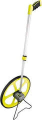 Komelon - 10,000' Counter Limit, 10,000' OAL, High-Visibility Yellow & Black Measuring Wheel - 0.01" Accuracy per 100", Measures in Ft/In - Caliber Tooling