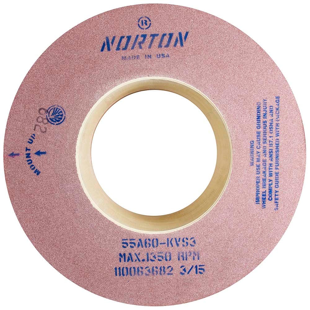 Norton - Centerless & Cylindrical Grinding Wheels Wheel Diameter (Inch): 24 Wheel Width (Inch): 6 - Caliber Tooling