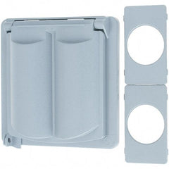 Leviton - Electrical Outlet Box PVC Device Cover - Caliber Tooling