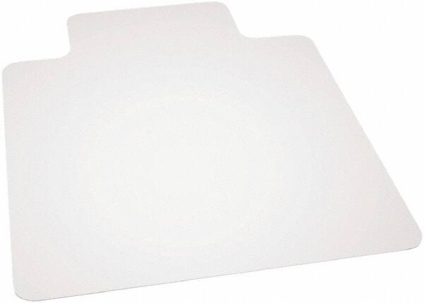 Ability One - 60" Long x 46" Wide, Chair Mat - Rectangular, Beveled Edge Style - Caliber Tooling