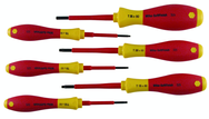 Insulated Torx® Screwdriver Set T8 - T25. 6 Pieces - Caliber Tooling