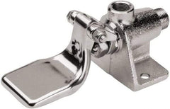 SANI-LAV - Faucet Replacement Single Pedal Foot Valve - Floor Mount - Brass, Use with Sinks, Wash Stations Scrub Sinks - Caliber Tooling