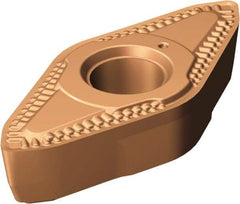 Sandvik Coromant - CP-BB11 M5 Grade 1115 Carbide Turning Insert - TiAlN/AlCr2O3 Finish, 40° Included Angle, 11mm Inscr Circle, 5mm Thick, 1/32" Corner Radius - Caliber Tooling