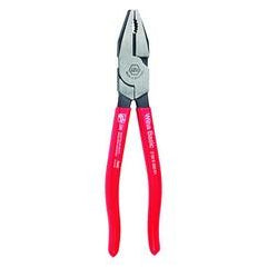 8" SOFTGRIP HD COMB PLIERS - Caliber Tooling