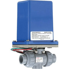 Asahi/America - Actuated Ball Valves   Actuator Type: Electric    Pipe Size: 2 (Inch) - Caliber Tooling