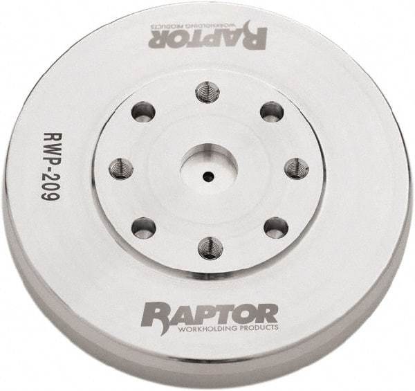 Raptor Workholding - 9.055" Jaw Width, 1-1/2" High Riser - For Use with 4 & 5 Axis Workholding Systems - Caliber Tooling