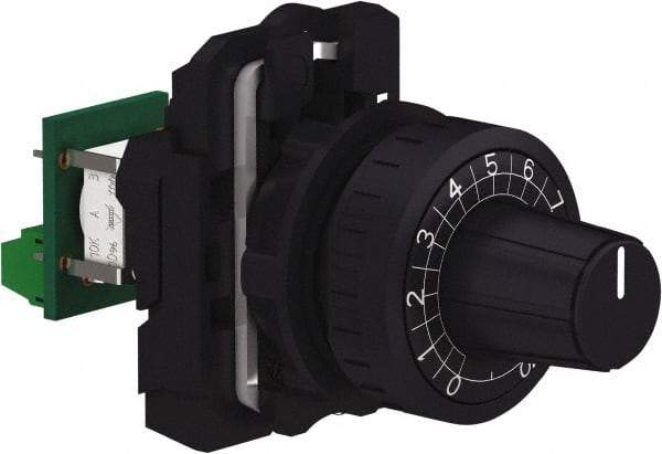 Schneider Electric - Potentiometers Resistance (Ohms): 470000 Operator Type: Knob - Caliber Tooling