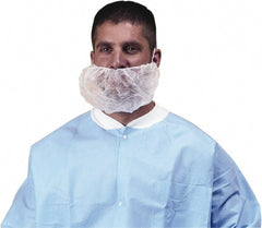 Beard Cover: White, Size X-Large Polypropylene