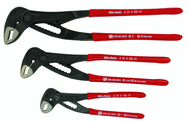 3 Pc. Set Soft Grip Adjustable Pliers Box Type - Caliber Tooling