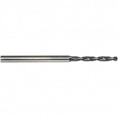 Emuge - 2.8mm, 140° Point, Solid Carbide Micro Drill Bit - Caliber Tooling