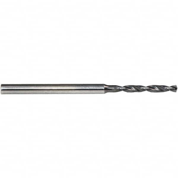 Emuge - 1.5mm, 140° Point, Solid Carbide Micro Drill Bit - Caliber Tooling