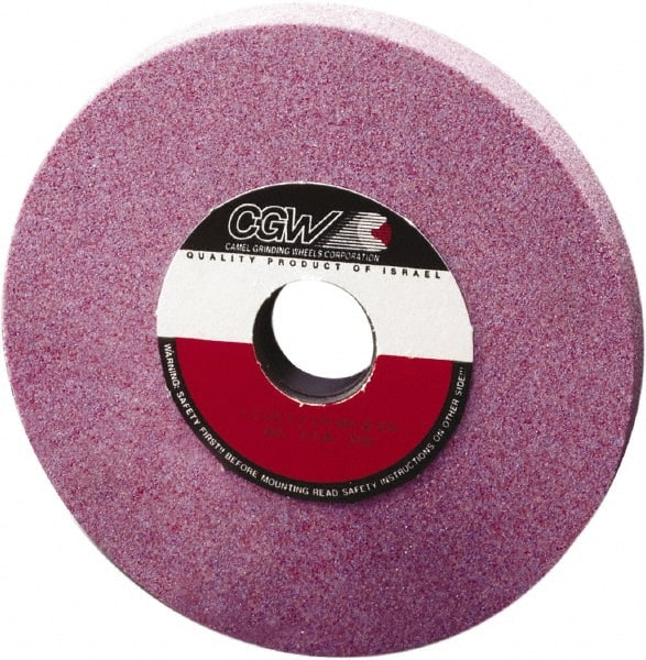 Camel Grinding Wheels - 12" Diam x 5" Hole x 1-1/2" Thick, J Hardness, 46 Grit Surface Grinding Wheel - Caliber Tooling