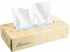 Georgia Pacific - Flat Box of White Facial Tissues - 2 Ply, Recycled Fibers - Caliber Tooling