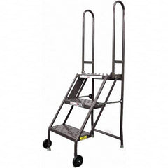 TRI-ARC - Rolling & Wall Mounted Ladders & Platforms Type: Stand Style: Step Stand - Caliber Tooling