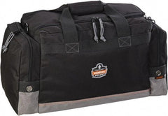 Ergodyne - 3,780 Cubic Inch, Polyester Empty Gear Bag - 12 Inch Wide x 12 Inch Deep x 25 Inch High, Black - Caliber Tooling