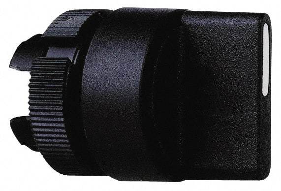 Schneider Electric - 22mm Mount Hole, 3 Position, Knob Operated, Selector Switch Only - Black, Maintained (MA), Shock and Vibration Resistant - Caliber Tooling