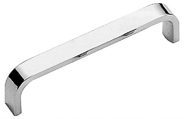 Sugatsune - 3/16" Handle Diam, Polished Stainless Steel Drawer Pull - 29/32" Projection, 3-11/32" Center to Center, 3-11/32" Long - Caliber Tooling