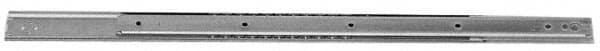 Sugatsune - 28" Slide Length, 19.72" Travel Length, Stainless Steel Ball Bearing Slide SSR-5 - 1/2" Wide, 2-3/4" High, 176 Lb Capacity at Full Extension, Satin Finish - Caliber Tooling