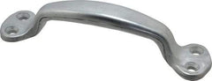 Made in USA - 8-5/16" Long x 1-3/64" Wide, Cast Steel Heavy Duty Door Pull - Unfinished - Caliber Tooling