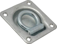 Value Collection - Zinc Finish Trap Door Ring - 1" High x 3-3/4" Wide - Caliber Tooling