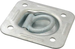 Value Collection - Zinc Finish Trap Door Ring - 1" High x 4-1/2" Wide - Caliber Tooling