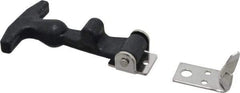 Value Collection - 5-3/8" Long x 3-1/8" Wide x 1-3/8" High, Hood Latch - Rubber & Steel, with Black Finish - Caliber Tooling