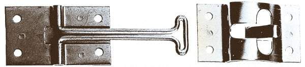 Made in USA - 7-1/2" Long Zinc Door Holder - 6" Stem Length - Caliber Tooling