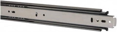 Knape & Vogt - 28" Slide Length, Chrome Box or Vertical File Drawer Slide - 18" Wide, Chrome Finish - Caliber Tooling