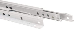 Knape & Vogt - 650mm Slide Length, 487mm Travel Length, Steel Epoxy-Coated Drawer Slide - White Epoxy Finish - Caliber Tooling