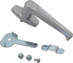 Made in USA - Nonlocking Handle Latch - Polished Chrome Plated - Caliber Tooling