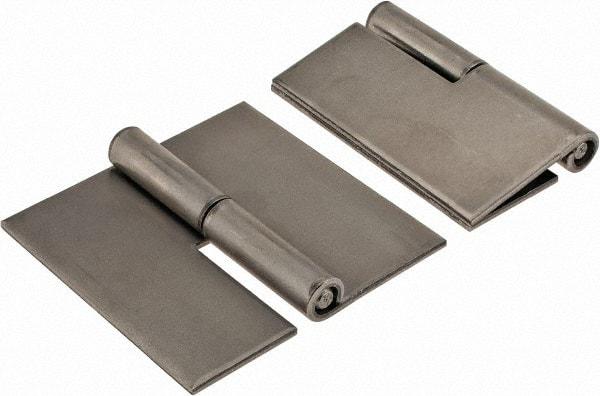 Made in USA - 3" Wide x 0.09" Thick, Slip Joint Hinge - Steel, Plain Finish - Caliber Tooling